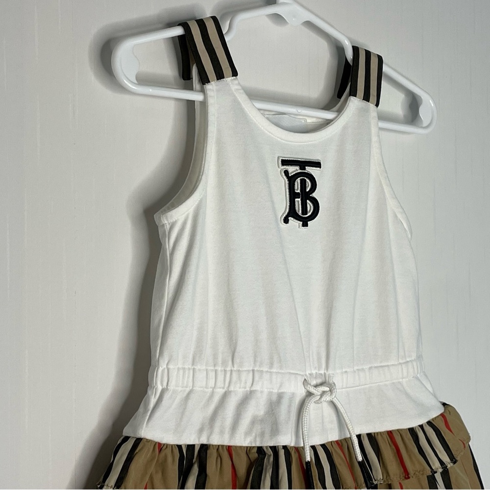 Burberry London Girls Iconic TB Rhonda Romper 2T - Picture 3 of 16